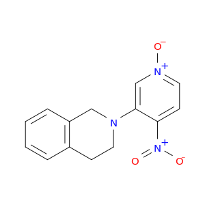 Isoquinoline, 1,2,3,4-tetrahydro-2-(4-nitro-1-oxido-3-pyridinyl)-