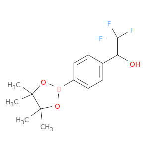 (R)-2,2,2- 三氟-1-(4-(4,4,5,5-四甲基-1,3,2-二氧硼杂环戊烷-2-yl)苯基) 乙-1-醇