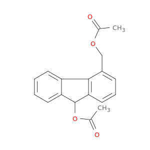 9H-Fluorene-4-methanol,9-(acetyloxy)-, 4-acetate