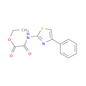 乙酸乙酯2-氧代-2-[(4-苯基-2-噻唑基)氨基]乙酸酯