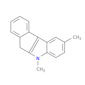 Indeno[2,1-b]indole, 5,6-dihydro-2,5-dimethyl-