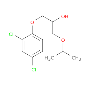 2-Propanol, 1-(2,4-dichlorophenoxy)-3-(1-methylethoxy)-