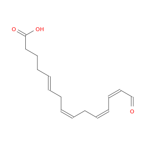 5,8,11,13-Pentadecatetraenoic acid, 15-oxo-, (E,Z,Z,Z)-