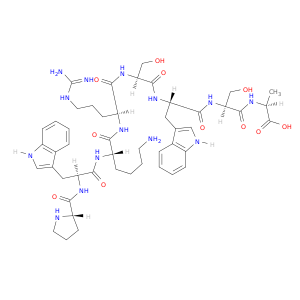 L-Alanine, L-prolyl-L-tryptophyl-L-lysyl-L-arginyl-L-seryl-L-tryptophyl-L-seryl-