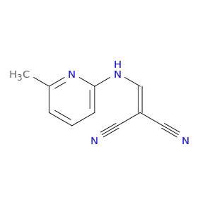 Propanedinitrile, [[(6-methyl-2-pyridinyl)amino]methylene]-