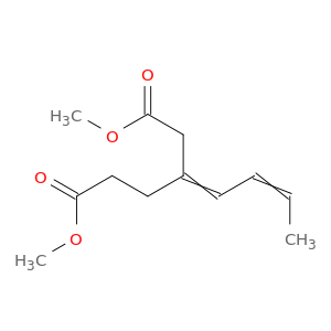 Hexanedioic acid, 3-(2-butenylidene)-, dimethyl ester