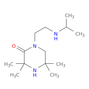 Piperazinone, 3,3,5,5-tetramethyl-1-[2-[(1-methylethyl)amino]ethyl]-