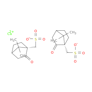 双环[2.2.1]庚烷-1-甲磺酸,7,7-二甲基-2-氧代,钙盐,(1s)-