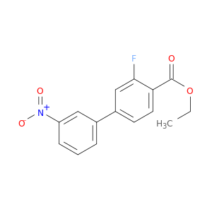 Ethyl 2-fluoro-4-(3-nitrophenyl)benzoate