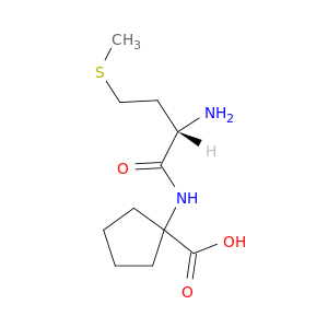 1-(methionylamino)cyclopentanecarboxylic acid