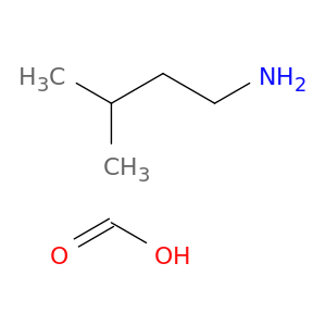 Formic acid, compd. with 3-methyl-1-butanamine (1:1)
