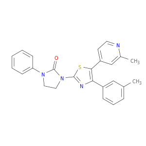1-[4-(3-METHYLPHENYL)-5-(2-METHYL-4-PYRIDYL)-1,3-THIAZOL-2-YL]-3-PHENYLIMIDAZOLIDIN-2-ONE