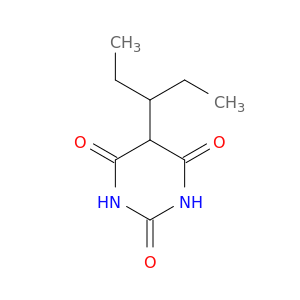 2,4,6(1H,3H,5H)-Pyrimidinetrione, 5-(1-ethylpropyl)-