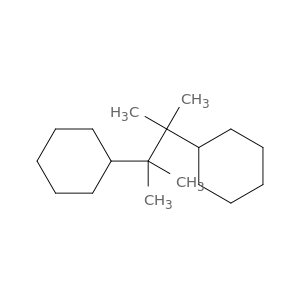 Cyclohexane, 1,1'-(1,1,2,2-tetramethyl-1,2-ethanediyl)bis-