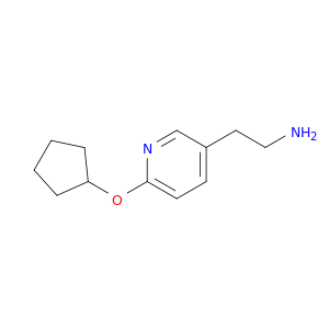 3-Pyridineethanamine, 6-(cyclopentyloxy)-