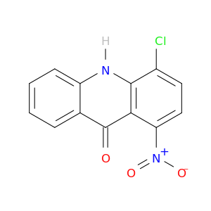 9(10H)-Acridinone,4-chloro-1-nitro-