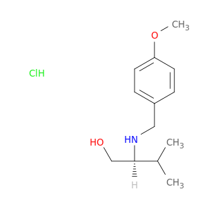 (2S)-2-{[(4-甲氧苯基)甲基]氨基}-3-甲基丁烷-1-醇盐酸