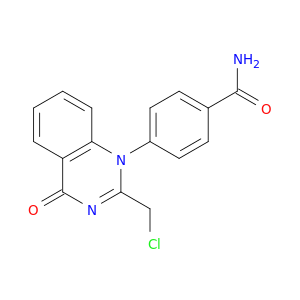 Benzamide, 4-[2-(chloromethyl)-4-oxo-1(4H)-quinazolinyl]-