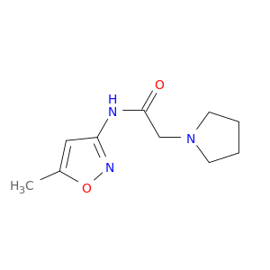 N-(5-甲基-3-异恶唑基)-1-吡咯烷乙酰胺