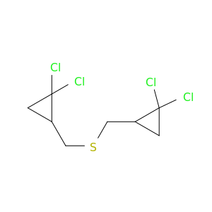 Cyclopropane, 1,1'-[thiobis(methylene)]bis[2,2-dichloro-