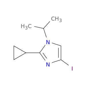 1H-Imidazole, 2-cyclopropyl-4-iodo-1-(1-methylethyl)-