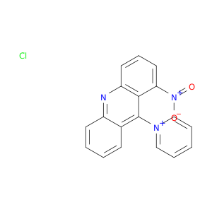 1-nitro-9-pyridin-1-yl-acridine chloride