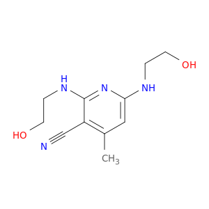 2,6-双[(2-羟乙基)氨基]-4-甲基-3-吡啶羰基腈
