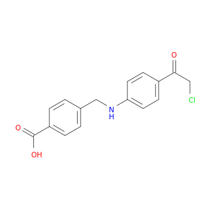 Benzoic acid,4-[[[4-(2-chloroacetyl)phenyl]amino]methyl]-