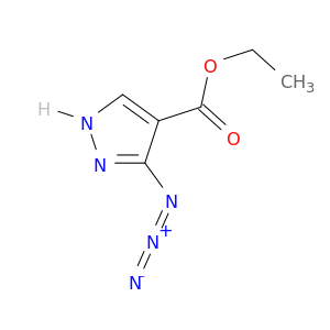 1H-Pyrazole-4-carboxylic acid, 3-azido-, ethyl ester
