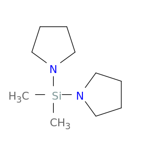 Pyrrolidine, 1,1'-(dimethylsilylene)bis-