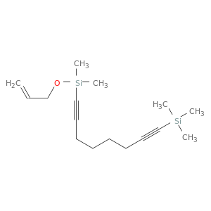 Silane, [8-[dimethyl(2-propenyloxy)silyl]-1,7-octadiynyl]trimethyl-