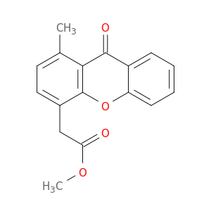 9H-Xanthene-4-acetic acid, 1-methyl-9-oxo-, methyl ester