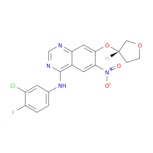 (S)-N-(3-氯-4-氟苯基)-6-硝基-7-((四氢呋喃-3-基)氧代)喹唑啉-4-胺