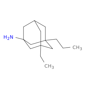 TRICYCLO[3.3.1.13,7]DECAN-1-AMINE, 3-ETHYL-5-PROPYL-