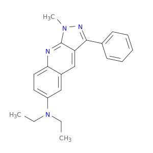 1H-Pyrazolo[3,4-b]quinolin-6-amine, N,N-diethyl-1-methyl-3-phenyl-