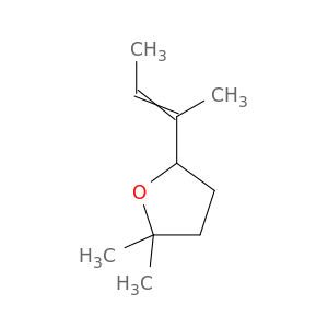5-(but-2-en-2-yl)-2,2-dimethyltetrahydrofuran