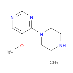 Pyrimidine, 5-methoxy-4-(3-methyl-1-piperazinyl)-