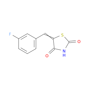 2,4-Thiazolidinedione, 5-[(3-fluorophenyl)methylene]-