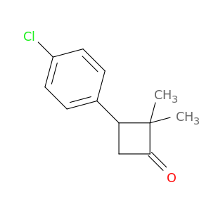 Cyclobutanone, 3-(4-chlorophenyl)-2,2-dimethyl-