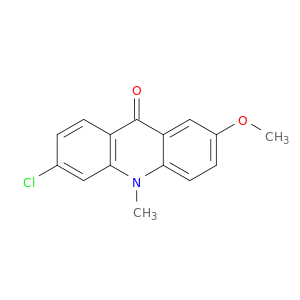 6-chloro-2-methoxy-10-methyl-acridin-9-one