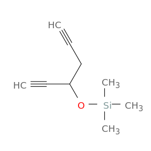 Silane, [(1-ethynyl-3-butynyl)oxy]trimethyl-