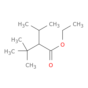 Butanoic acid, 3,3-dimethyl-2-(1-methylethyl)-, ethyl ester