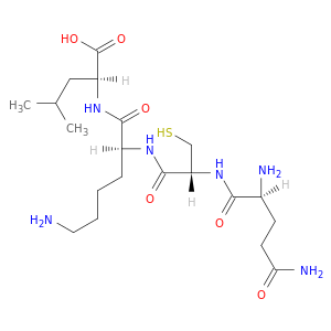 L-Leucine, L-glutaminyl-L-cysteinyl-L-lysyl-