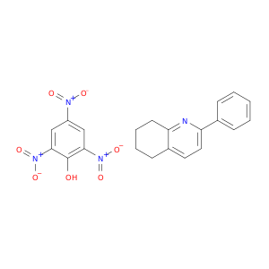 Quinoline, 5,6,7,8-tetrahydro-2-phenyl-, compd. with 2,4,6-trinitrophenol