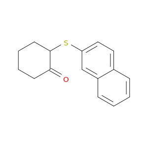 Cyclohexanone,2-(2-naphthalenylthio)-