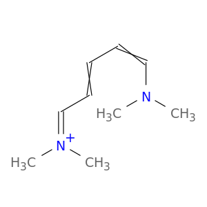 Methanaminium, N-[5-(dimethylamino)-2,4-pentadienylidene]-N-methyl-