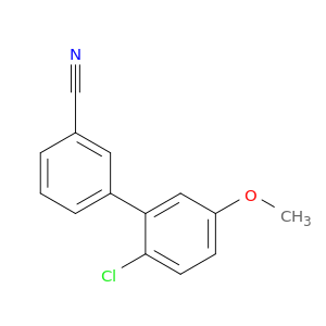 3-(2-Chloro-5-methoxyphenyl)benzonitrile
