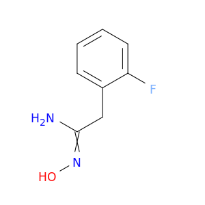 2-(2-Fluorophenyl)-N'-hydroxyethanimidamide