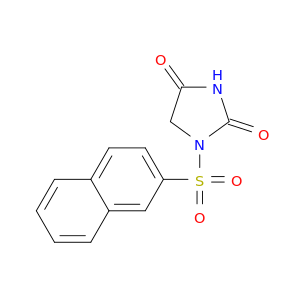 2,4-Imidazolidinedione, 1-(2-naphthalenylsulfonyl)-