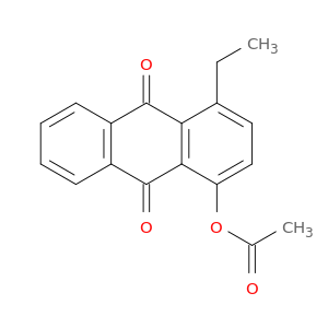9,10-Anthracenedione, 1-(acetyloxy)-4-ethyl-